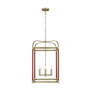 Generation Lighting-Hadley-6 Light Large Pendant-31.38 Inch Tall and 18 Inch Wide - 1158977