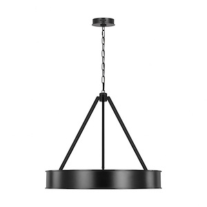 Leonard - 26W 1 LED Medium Chandelier-24.5 Inches Tall and 28 Inches Wide - 1331844