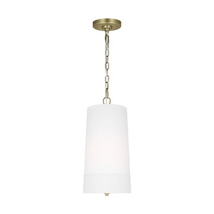 Generation Lighting-Lauren Ralph Lauren-Ivie-1 Light Tall Pendant In Traditional Style-19.63 Inch Tall And 9.5 Inch Wide - 1159872