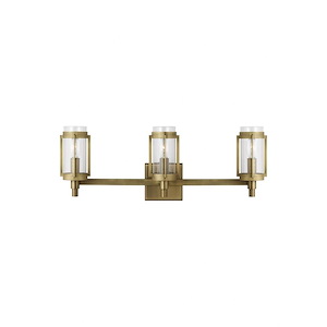 Flynn - 3 Light Bath Vanity In Mid-Century Modern Style-8.5 Inches Tall and 23.25 Inches Wide - 989876