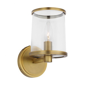 Reynolds - 1 Light Small Bath Vanity-9 Inches Tall and 5.38 Inches Wide - 1331904
