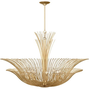 Dorelle - 8 Light Chandelier-27.63 Inch Tall and 42 Inch Wide - 1395705