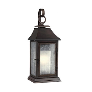 Generation Lighting-Sean Lavin-One Light Outdoor Wall Sconce in Transitional Style-7.38 Inch Wide by 19.13 Inch Tall - 1157176