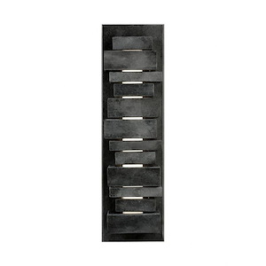 Generation Lighting-Sean Lavin-22W 1 Led Outdoor Wall Sconce In Modern Style-5 Inch Wide By 17.5 Inch Tall - 1159949