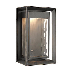 Generation Lighting-Sean Lavin-1 Light Outdoor Led Wall Lantern In Modern Style-6 Inch Wide By 10 Inch Tall - 1157339