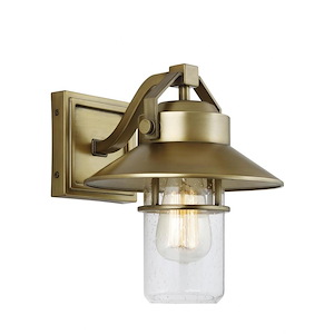 Generation Lighting-Sean Lavin-Outdoor Wall Lantern Transitional StoneStrong in Transitional Style-9 Inch Wide by 10.75 Inch Tall - 990115