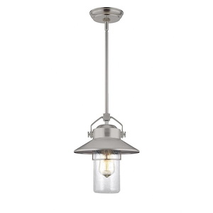 Generation Lighting-Sean Lavin-One Light Outdoor Hanging Lantern In Transitional Style-9 Inch Wide By 11 Inch Tall - 1158792