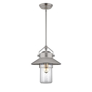 Generation Lighting-Sean Lavin-One Light Outdoor Hanging Lantern In Transitional Style-10.5 Inch Wide By 13 Inch Tall - 1159311