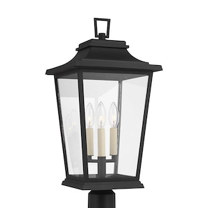 Generation Lighting-Sean Lavin-3 Light Outdoor Post Lantern In Traditional Style-10.63 Inch Wide By 22.63 Inch Tall - 1160025