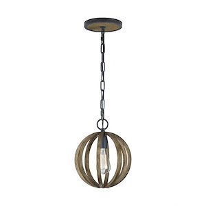 Generation Lighting-Sean Lavin-Pendant 1 Light In Transitional Style-10 Inch Wide By 12.5 Inch Tall - 1158164