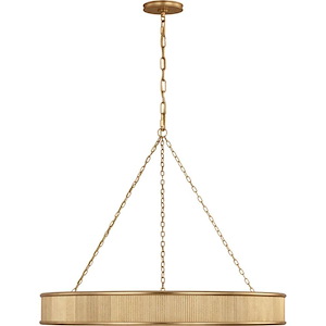 Ritz - 10 Light Chandelier-4.5 Inch Tall and 36 Inch Wide - 1395652