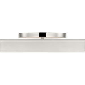 Dupont - 26W LED Square Semi-Flush Mount-4 Inch Tall and 16 Inch Wide - 1395614