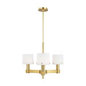 Generation Lighting-Palma-3 Light Small Chandelier in Transitional Style-24.5 Inch Wide by 18.38 Inch Tall - 1154747