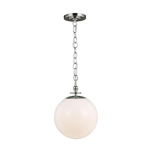 Generation Lighting-Capri from TOB Thomas O'Brien-One Light Pendant-13.75 Inch Wide by 20.13 Inch Tall - 1154785