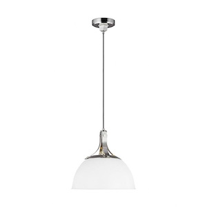 Generation Lighting-Logan from TOB Thomas O'Brien-One Light Pendant-15.88 Inch Wide by 15.5 Inch Tall - 1155471