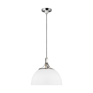 Generation Lighting-Logan from TOB Thomas O'Brien-One Light Pendant-18 Inch Wide by 20.25 Inch Tall - 1156854