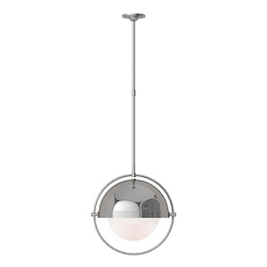 Generation Lighting-Bacall-1 Light Extra Large Pendant In Transitional Style-81.5 Inch Tall and 19.5 Inch Wide - 1256012