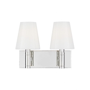 Generation Lighting-Beckham Classic from TOB Thomas O'Brien-Two Light Bath Vanity-13.25 Inch Wide by 10.38 Inch Tall - 1154685