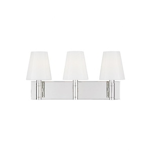 Generation Lighting-Beckham Classic from TOB Thomas O'Brien-Three Light Bath Vanity-21.13 Inch Wide by 10.38 Inch Tall - 1159901