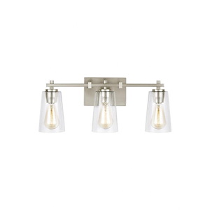 Generation Lighting-Sean Lavin-3 Light Bath Vanity in Traditional Style-21.5 Inch Wide by 8.88 Inch Tall - 1155374