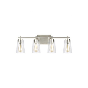 Generation Lighting-Sean Lavin-4 Light Bath Vanity in Traditional Style-28.63 Inch Wide by 8.88 Inch Tall - 1155570