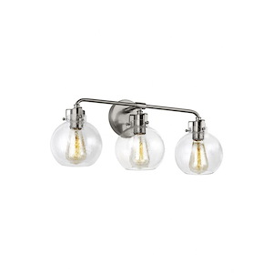 Generation Lighting-Sean Lavin-3 Light Bath Vanity in Transitional Style-24 Inch Wide by 9.63 Inch Tall - 990137