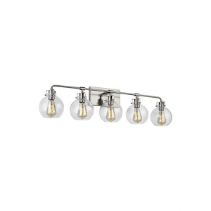 Generation Lighting-Sean Lavin-5 Light Bath Vanity in Transitional Style-40 Inch Wide by 10 Inch Tall - 1157460