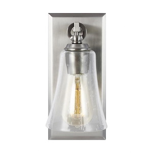 Generation Lighting-Sean Lavin-One Light Wall Sconce in Transitional Style-5 Inch Wide by 11 Inch Tall - 990138