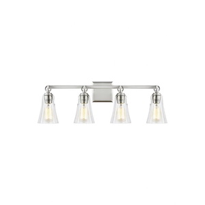 Generation Lighting-Sean Lavin-4 Light Transitional Bath Vanity in Transitional Style-30.25 Inch Wide by 9.5 Inch Tall - 990141