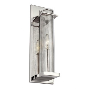 Generation Lighting-Sean Lavin-One Light Wall Sconce in Transitional Style-4.75 Inch Wide by 15 Inch Tall - 1156340