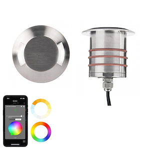 Colorscaping - 3.5W 1 LED Indicator Light-2.75 Inch Tall and 2.69 Inch Wide - 1367510
