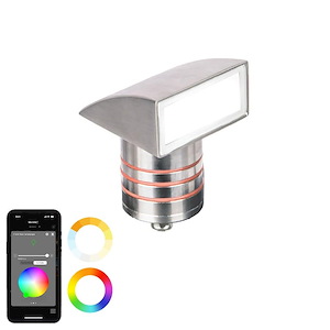 Colorscaping - 4.5W 1 LED Indicator Light-3.75 Inch Tall and 2.94 Inch Wide - 1367511
