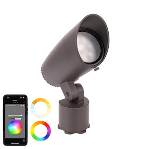 Colorscaping - 24W 1 LED Accent Light-7.24 Inch Tall and 3.56 Inch Wide - 1367519