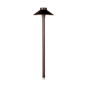 Tiki-12V 6.5W 1 LED Area/Path Light in Contemporary Style-6.56 Inches Wide by 15 Inches High - 725309