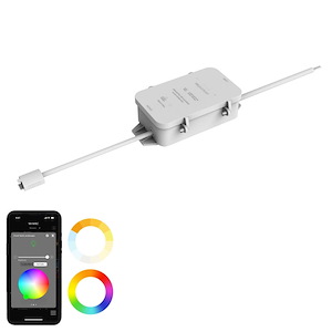 Colorscaping - 100W Snap-On Strip Light Controller-1.63 Inch Tall and 2.63 Inch Wide - 1367530