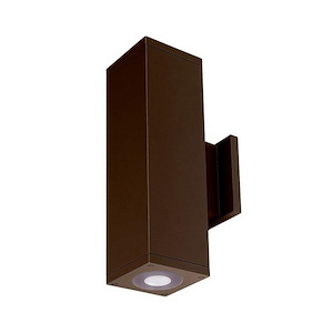 Cube Architectural Ultra Narrow 6 Inch 2 LED Outdoor Wall Mount - 1367280