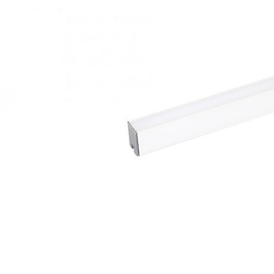 InvisiLED-Deep Aluminum Channel End Cap (Set of 2) in Functional Style-0.5 Inches Wide by 0.5 Inches High - 731270