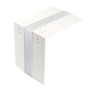 InvisiLED-Outside Corner for Symmetrical Recessed Channel-6 Inches Wide by 4.88 Inches High - 520599