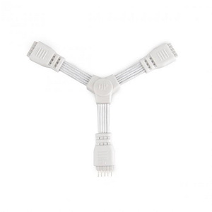 InvisiLED-Y-Connector for InvisiLED 24V Tape Light in Functional Style-0.88 Inches Wide by 0.88 Inches High - 731285