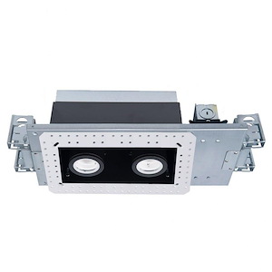Silo Multiples - 18.5 Inch 20W 2 LED New Construction IC-Rated Airtight Housing with Light Engine and Invisible Trim - 746220