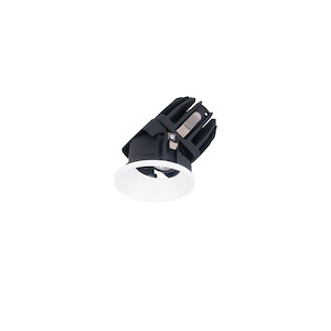 FQ - 1 LED Round Adjustable Shallow Trimless Downlight-3.88 Inch Tall and 2.75 Inch Wide - 1367742