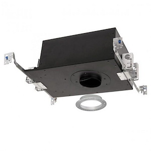 Volta-22W 1 LED Round Invisible Trim Recessed Housing with in Functional Style-9.94 Inches Wide by 5.5 Inches High - 746479