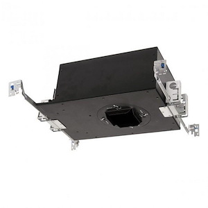Volta-15W 1 LED Square Recessed Housing with Emergency Backup Battery in Functional Style-11.94 Inches Wide by 5.5 Inches High - 746652