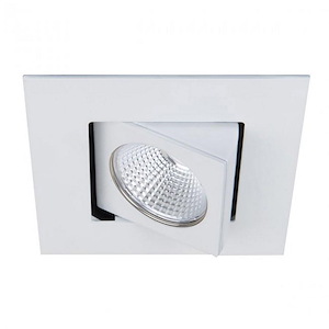 Oculux-11W 15 degree 90CRI 1 LED Square Adjustable Trim with in Contemporary Style-4.75 Inches Wide by 4 Inches High - 717162