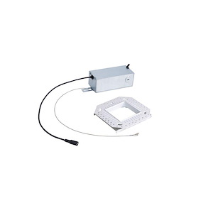 FQ - 28W LED Non-IC Square Remodel Trimmed Housing-2 Inch Tall and 2.5 Inch Wide - 1421198
