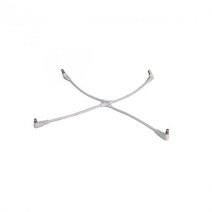 Straight Edge-9.5 Inch 4-Way X Connector-0.38 Inches Wide by 0.38 Inches High - 413697