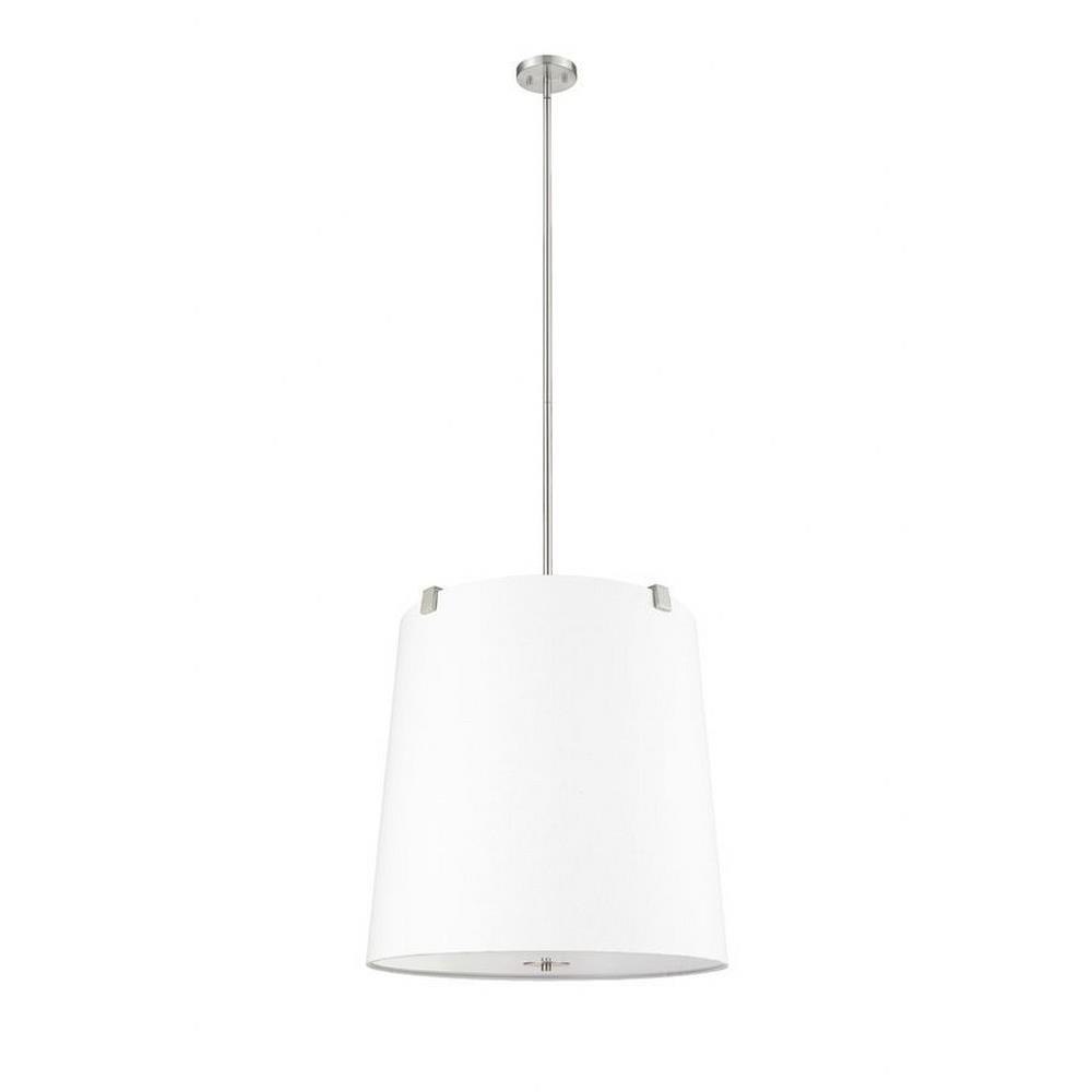 Z-Lite - 3501P24-BN - Weston - 6 Light Pendant In Industrial