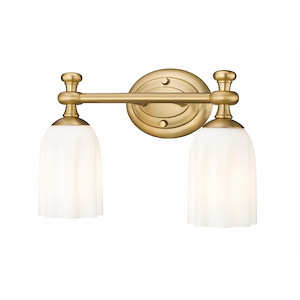Orion - 2 Light Bath Vanity-9.5 Inches Tall and 13.75 Inches Wide - 1340858