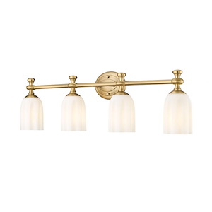 Orion - 4 Light Bath Vanity-9.5 Inches Tall and 31.25 Inches Wide - 1340860