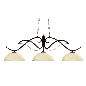 Phoenix - 3 Light Island/Billiard in Billiard Style - 13.5 Inches Wide by 17.75 Inches High - 1222141